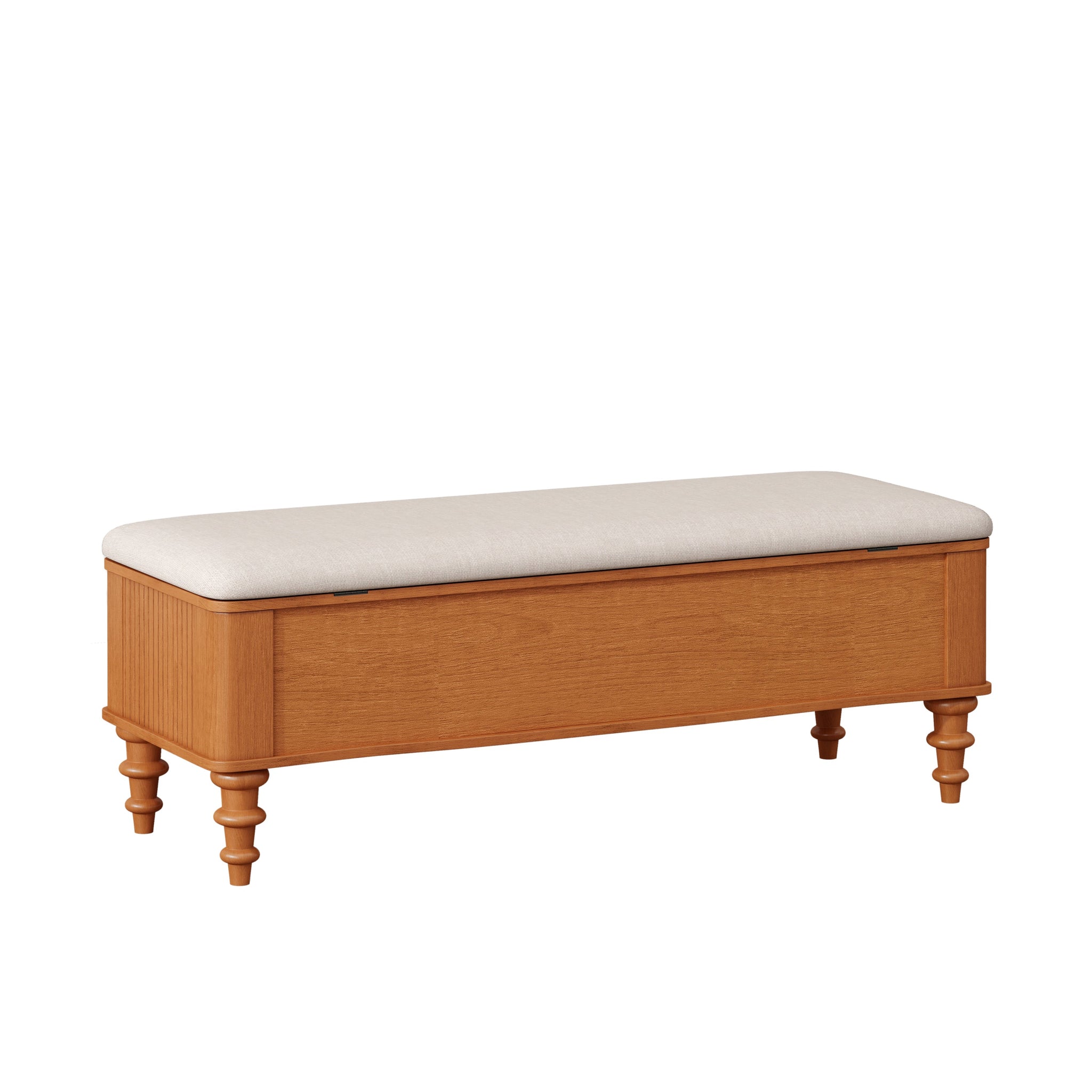 50.8-Inch Multi-Functional Storage Ottoman Bench by HouseOfZazla