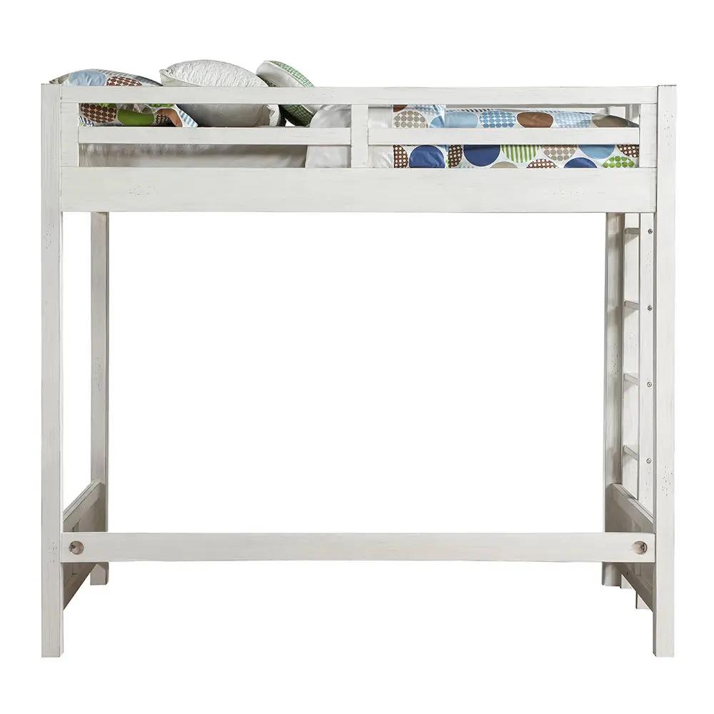 Celerina - Twin Loft Bed - Weathered White by Unique Piece Furniture