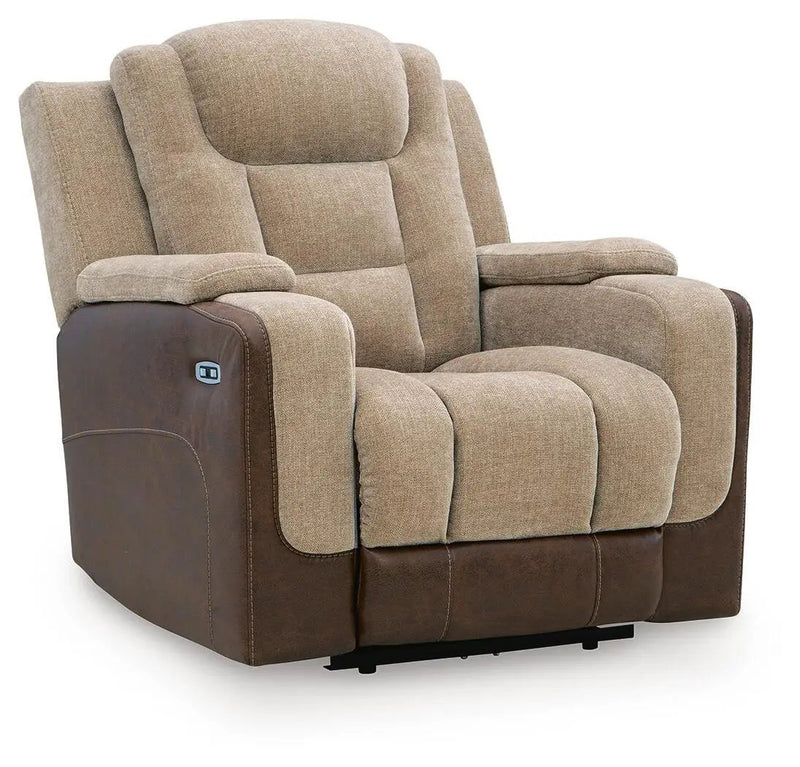 Mixed Motion - Power Recliner With Adjustable Headrest by Unique Piece Furniture