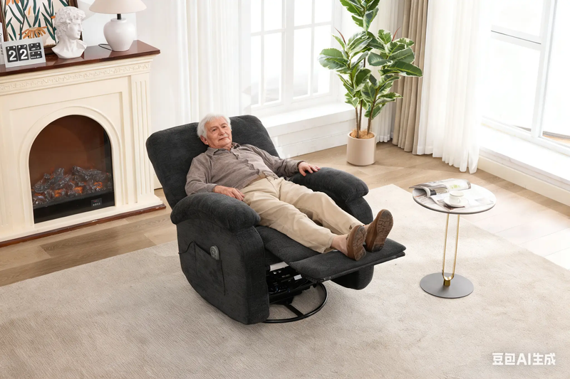 Hot Massage Manual Lounge Chair with Rocker Arms by HouseOfZazla