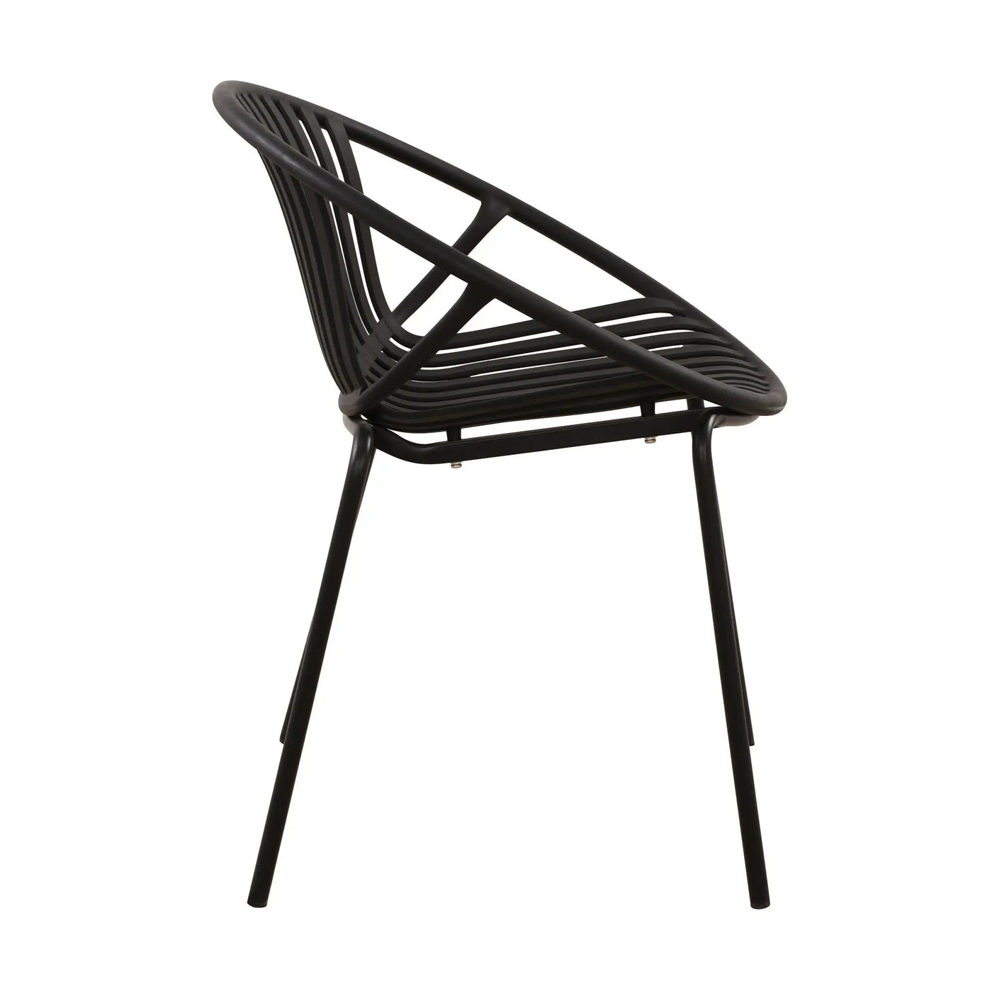 7 Piece Dining Set With Stackable Chairs by HouseOfZazla