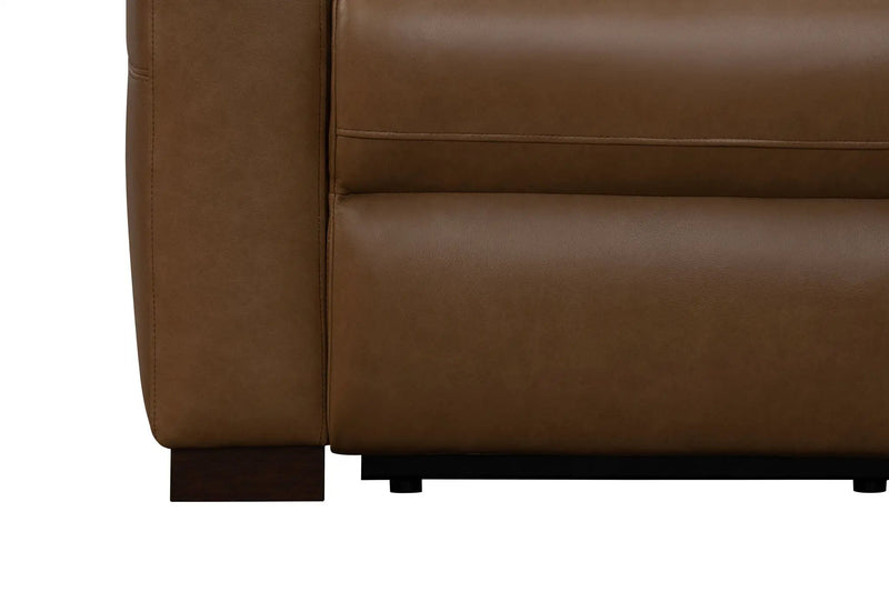 Cara - Power Recliner With Power Headrest And Power Lumbar - Light Brown by Unique Piece Furniture