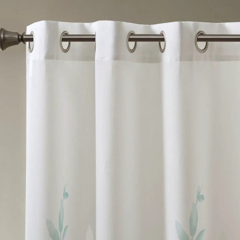 Burnout Printed Curtain Panel (Single Panel) by HouseOfZazla