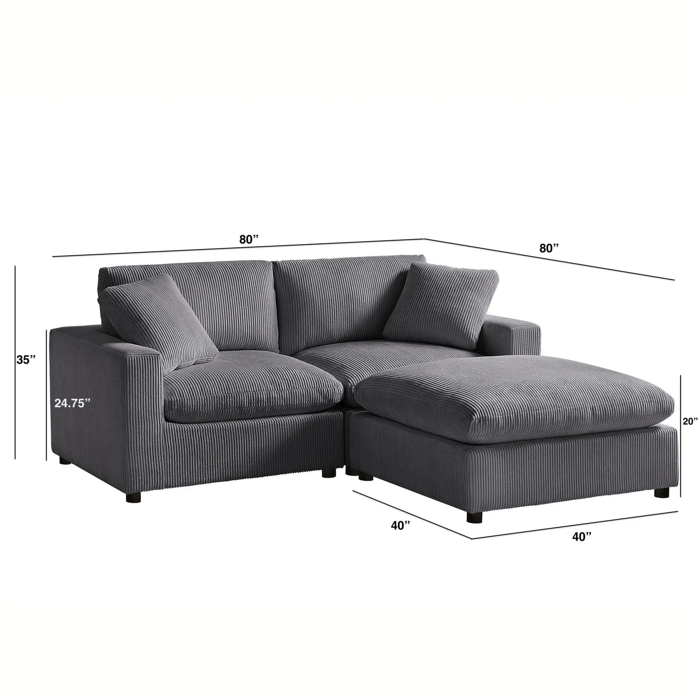 Chelsea - Modular Sectional by HouseOfZazla