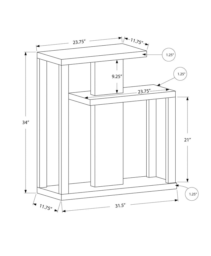 Accent Console Table For Entryway, Contemporary, Elegant Design by HouseOfZazla