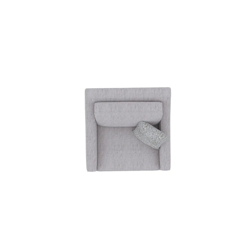 Lounge Chair With Casual Accent - Gray by HouseOfZazla