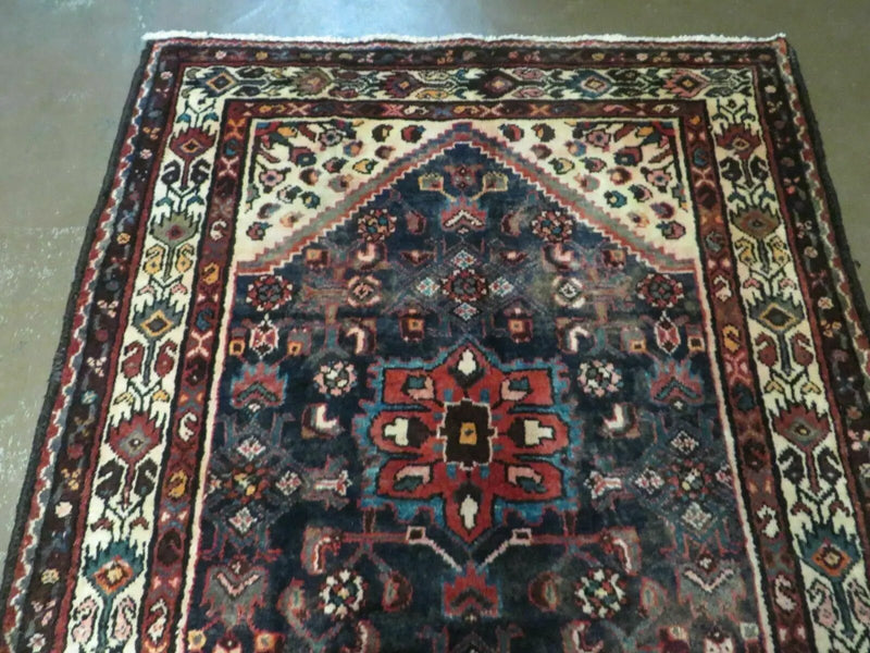 3' 6" X 10' 3" Antique Handmade Turkish Wool Runner Rug by Jewel Rugs