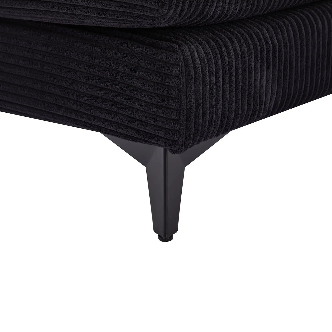 Modern Deep Seat Sectional Sofa With Ottoman by HouseOfZazla