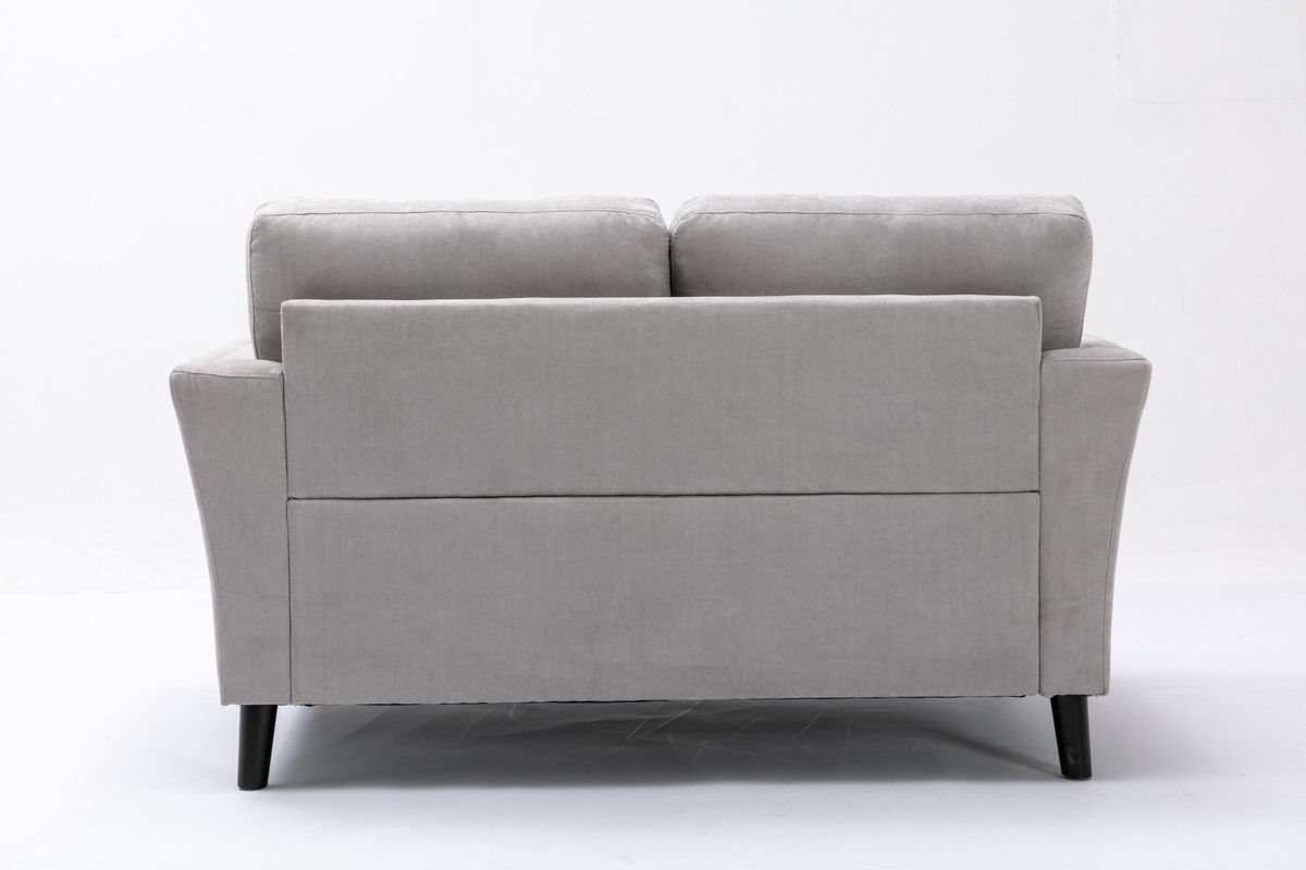 Damian - Woven Fabric Loveseat by HouseOfZazla