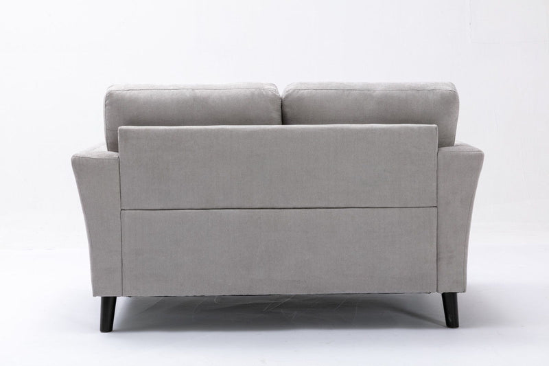 Damian - Woven Fabric Loveseat by HouseOfZazla