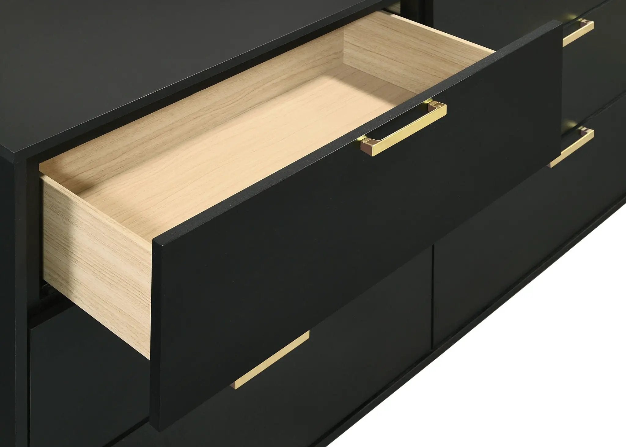 Kendall 6-drawer Dresser Black by Unique Piece Furniture