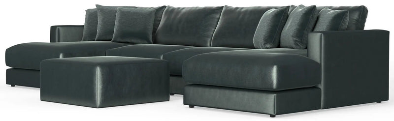 Remington - Modular Sofa And Cocktail Ottoman by Unique Piece Furniture