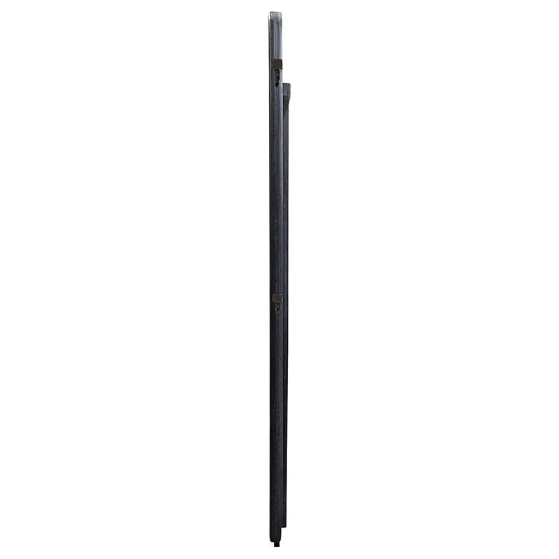 Leandro 76-inch Full Length Floor Mirror Burnished Black by Unique Piece Furniture