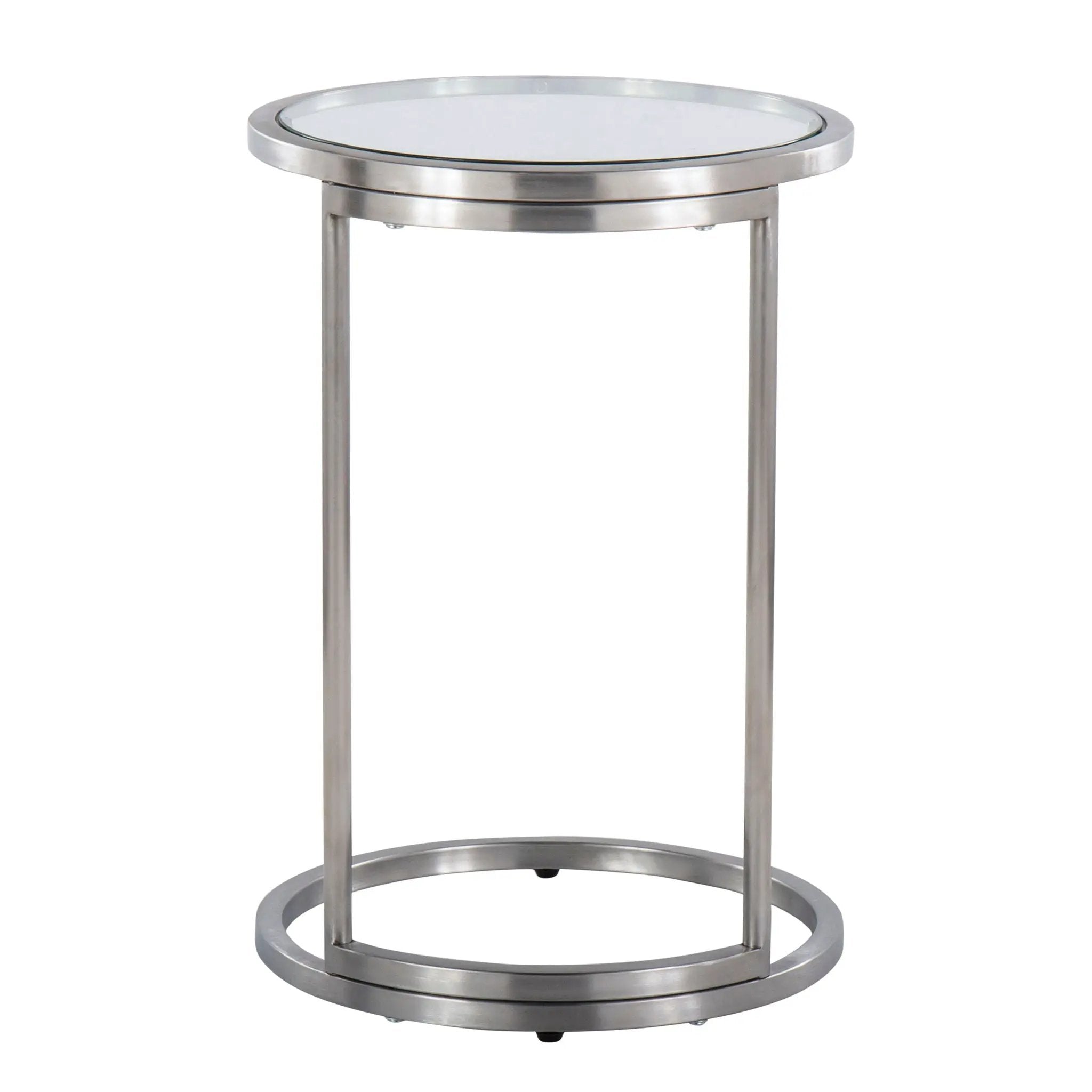 Zenn - Round End Table With Stylish Design by HouseOfZazla