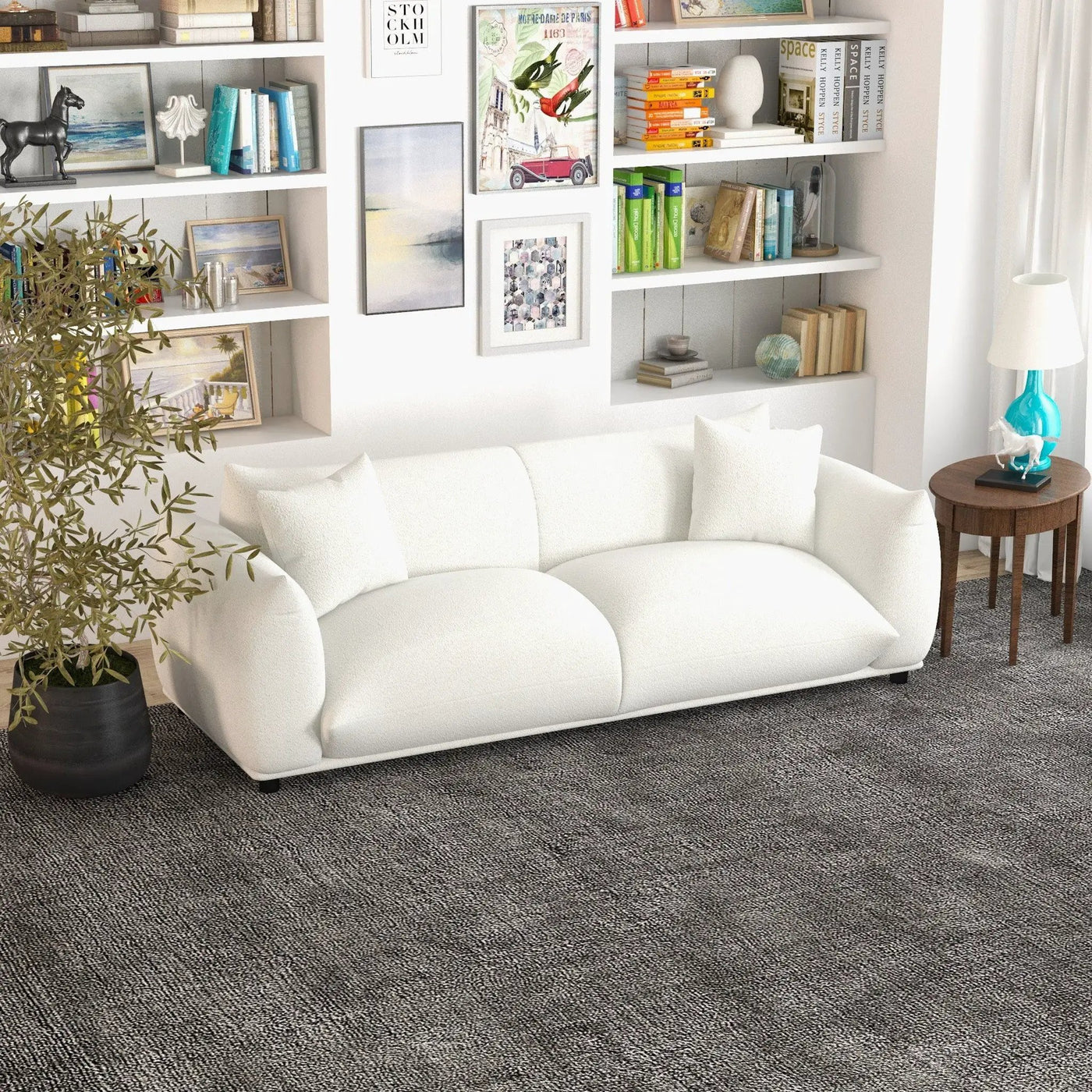 Emma - Mid-Century Modern Luxury Sofa by HouseOfZazla