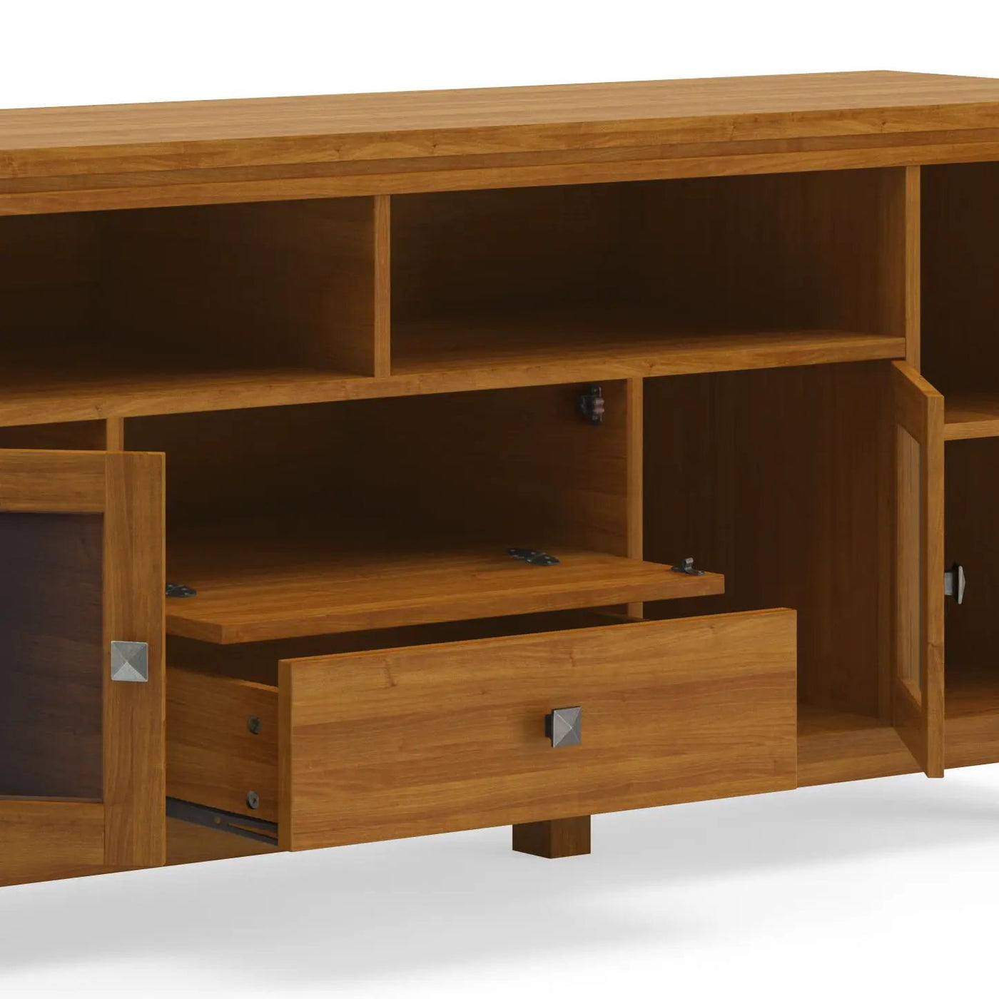 Cosmopolitan - Handcrafted Wide TV Media Stand by HouseOfZazla