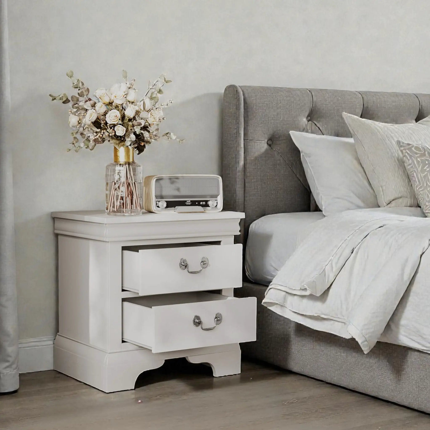 Nightstand With 2 Drawers by Unique Piece Furniture