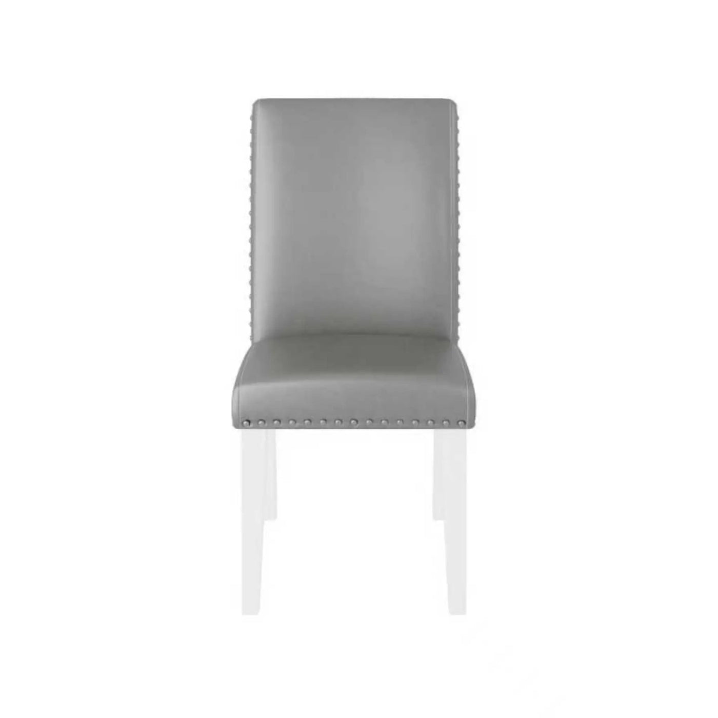 Upholstered Dining Chair With High Back Design (Set of 2) by HouseOfZazla