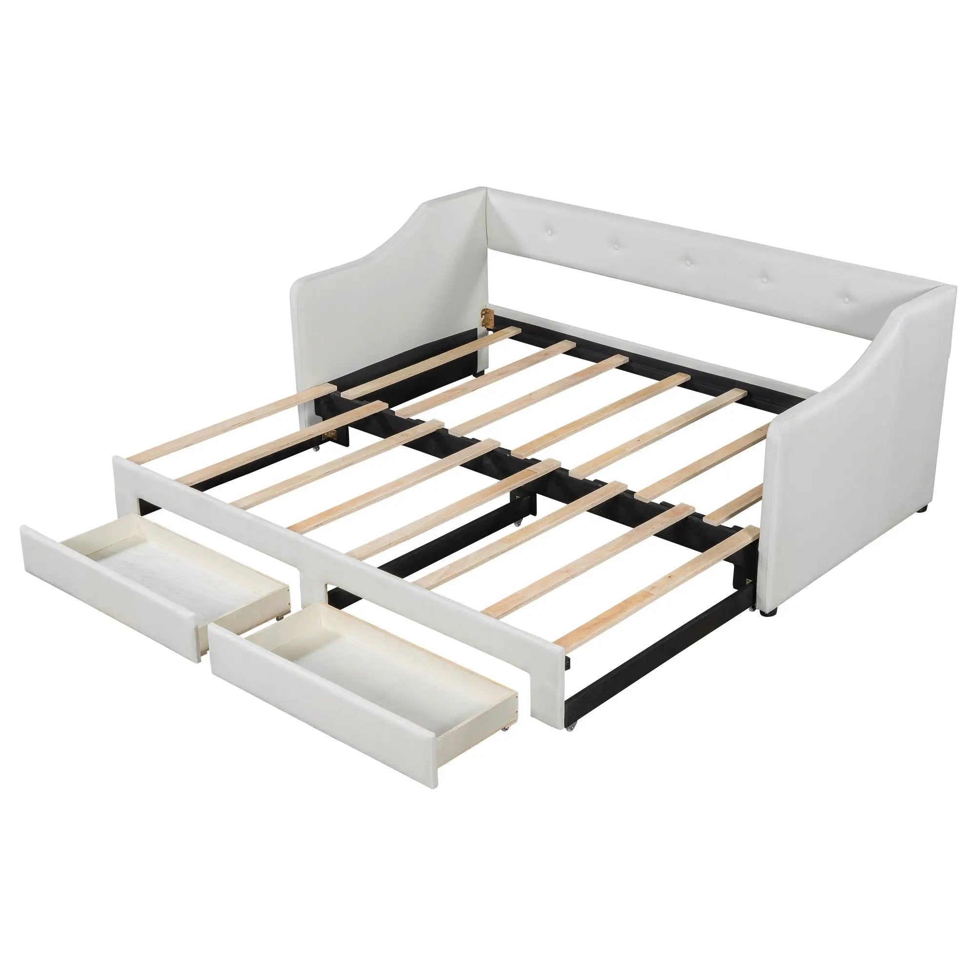 Upholstered Daybed With 2 Drawers by HouseOfZazla