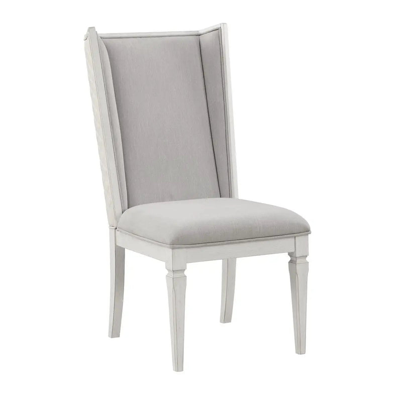 Katia - Side Chair (Set of 2) - Gray / White by Unique Piece Furniture