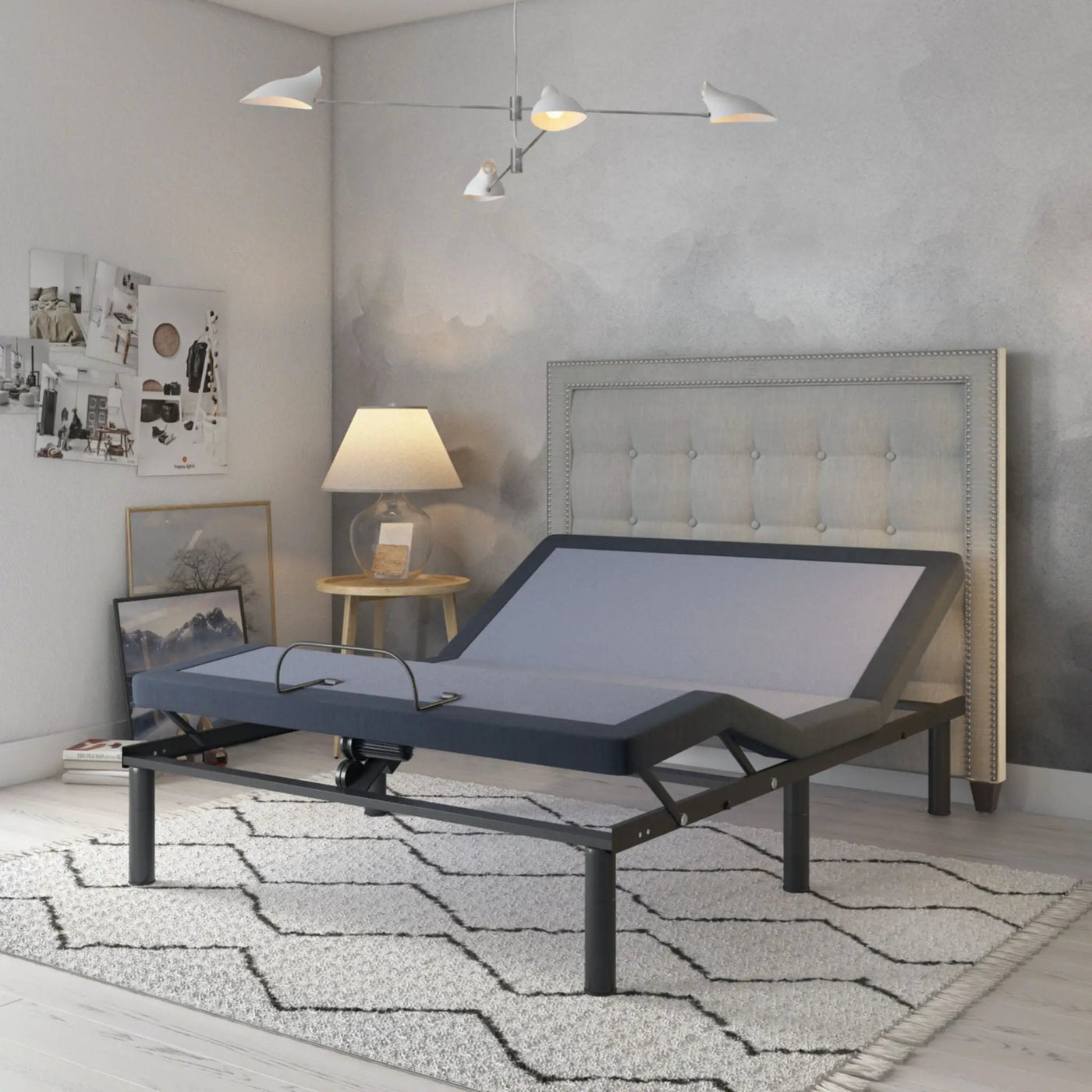 Bt3000 - Adjustable Bed Base With Head And Foot Position Adjustment by HouseOfZazla