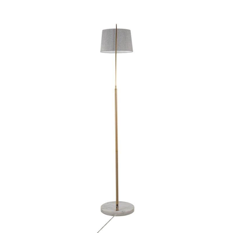 March - Contemporary Floor Lamp & Elegant Finish by HouseOfZazla