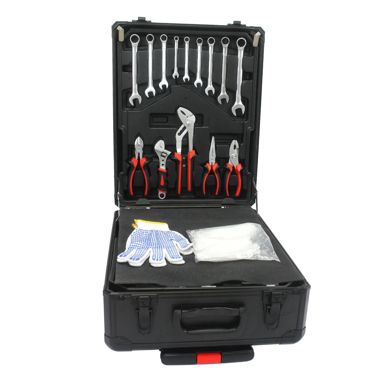 899 Piece Home Repair Tool Set With Rolling Plastic Toolbox, 4 Drawers, General Household Maintenance Kit by HouseOfZazla