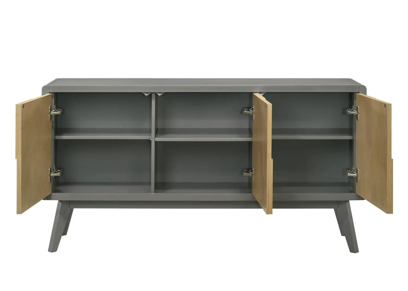 Blayde - Server - Natural / Gray by Unique Piece Furniture