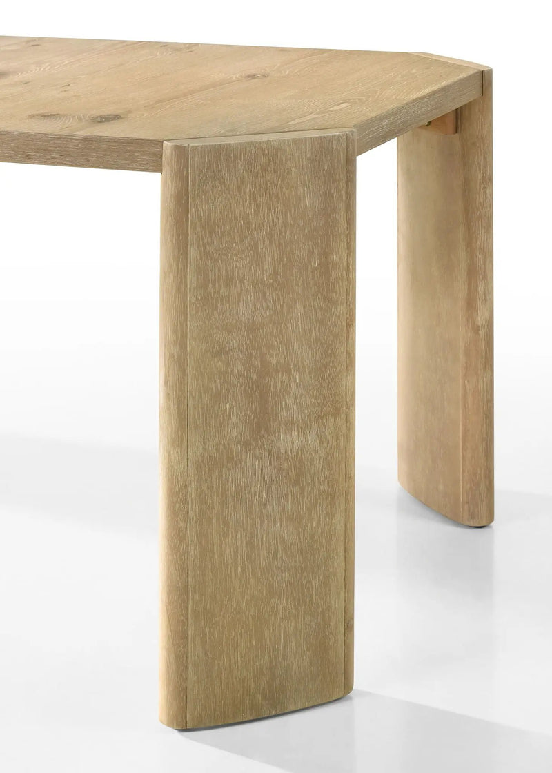 Magnus - Extendable Rectangular Dining Table - Oak Finish by HouseOfZazla
