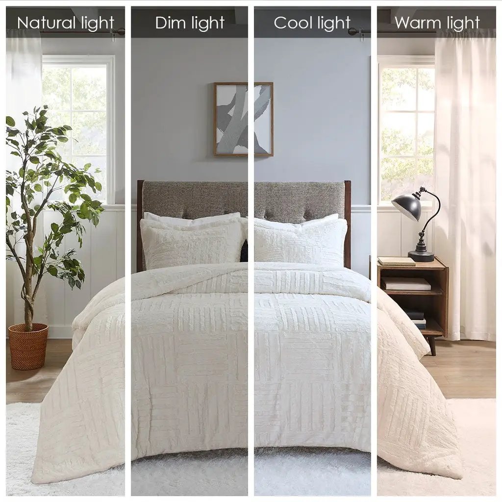 Full/Queen Fur Down Alternative Comforter Mini Set by HouseOfZazla