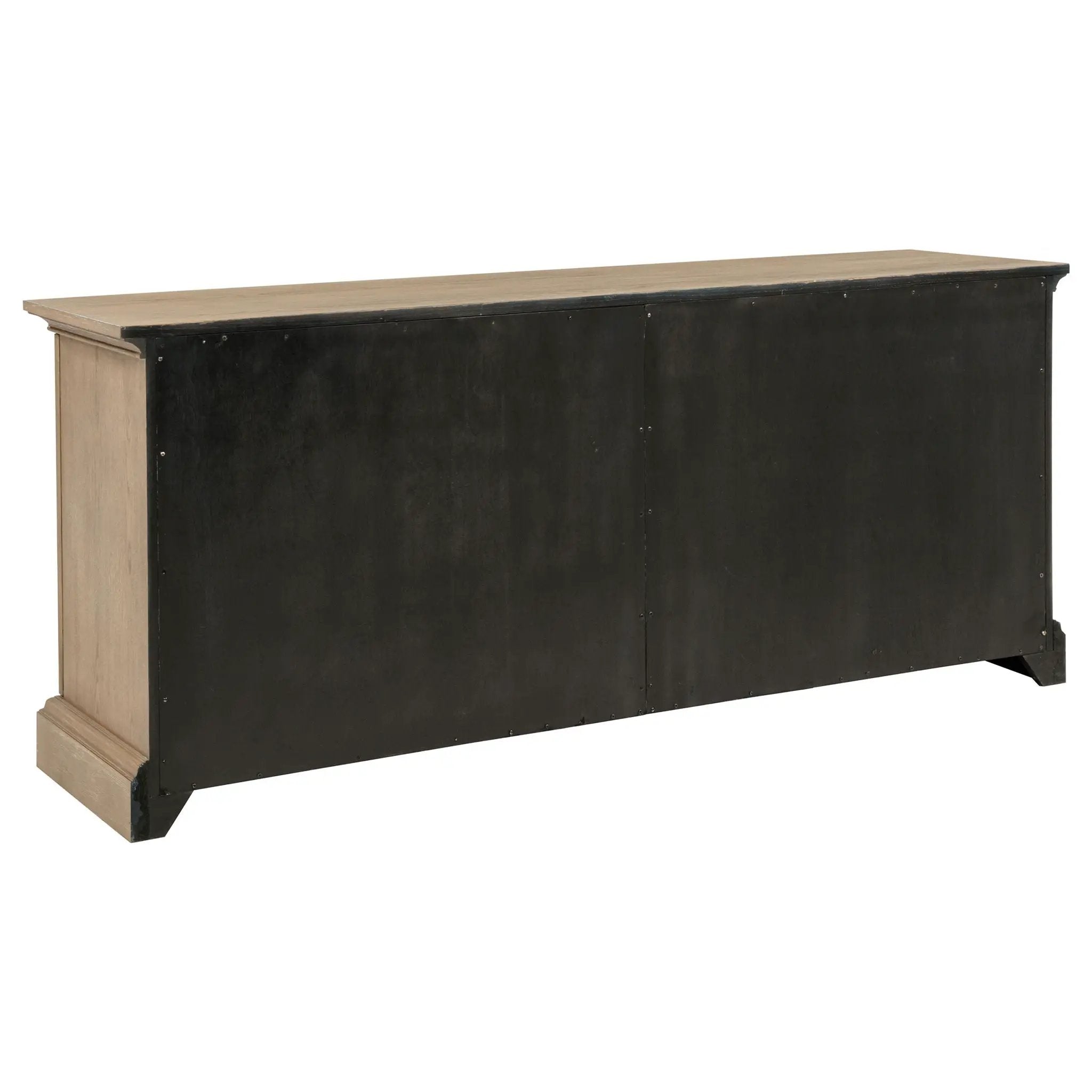 Brockway 4-door Dining Sideboard Buffet Cabinet Barley Brown by Unique Piece Furniture