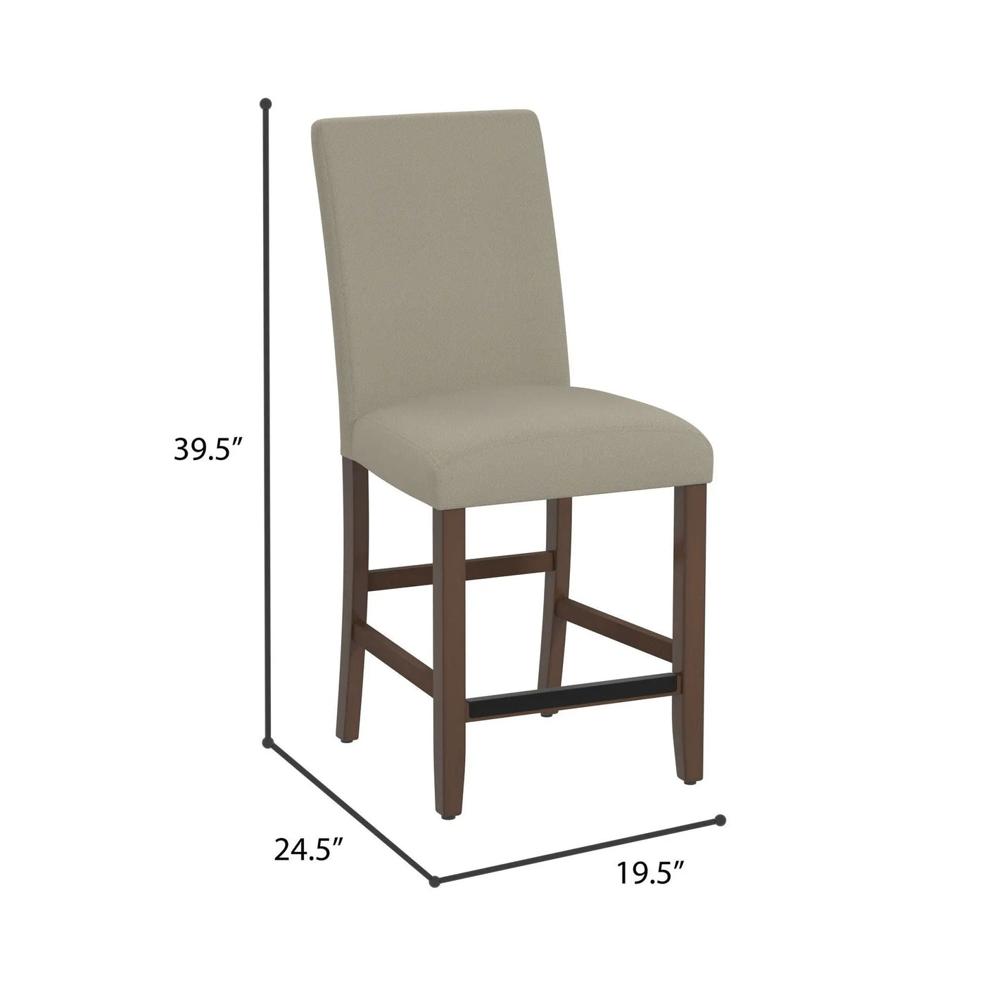 Zeph - Upholstered Barstools (Set of 2) by HouseOfZazla