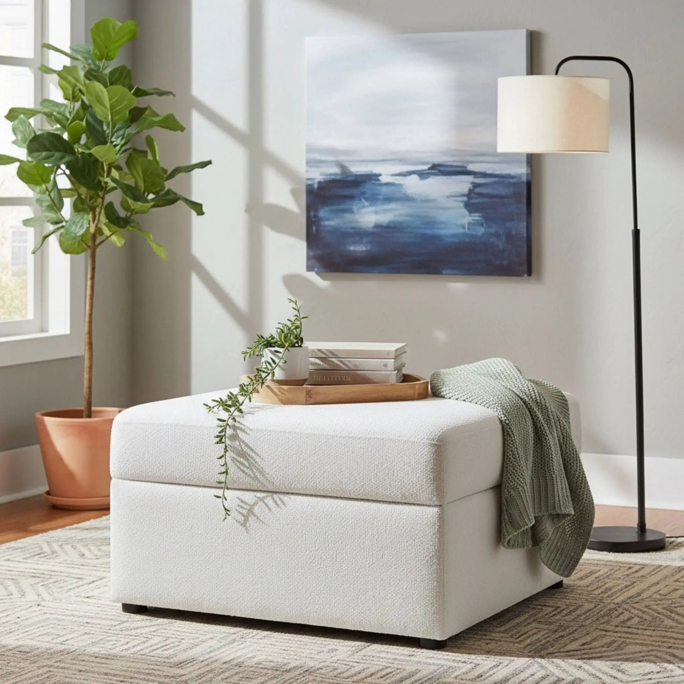 Chauncy - Storage Ottoman by HouseOfZazla