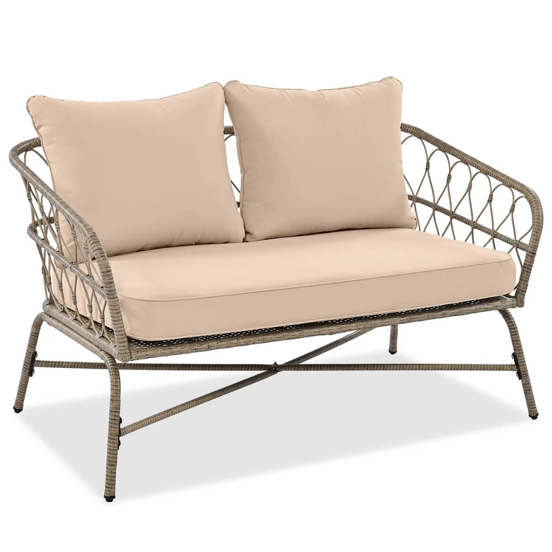 Bohemia-Inspired 4-Person Outdoor Seating Group With Removable Cushions by HouseOfZazla