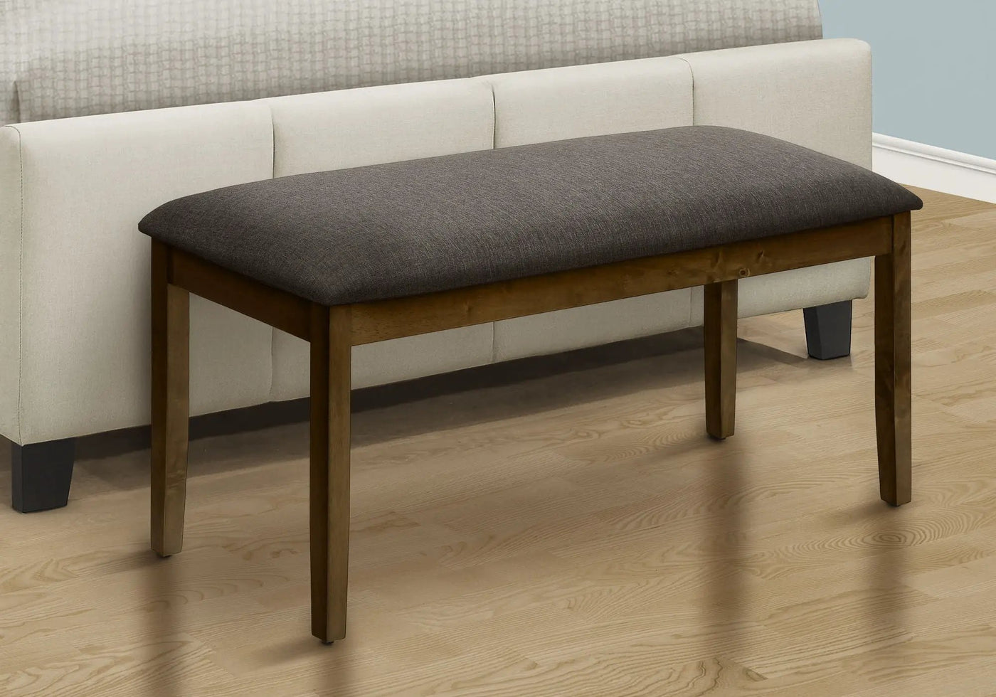 Rectangular Upholstered Hallway Bench - Transitional Design by HouseOfZazla