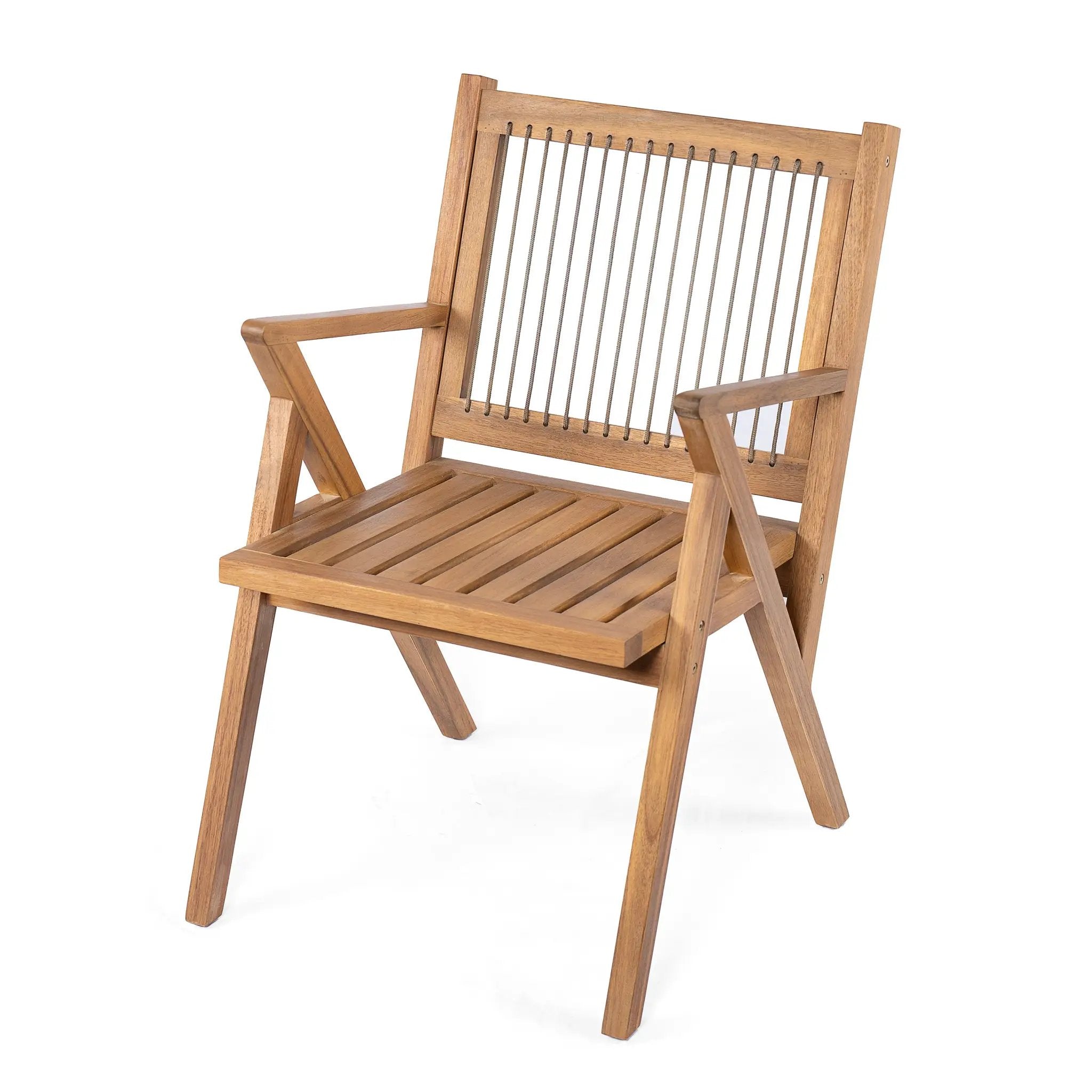 Patio Dining Chair with Cushion (Set of 2) by HouseOfZazla