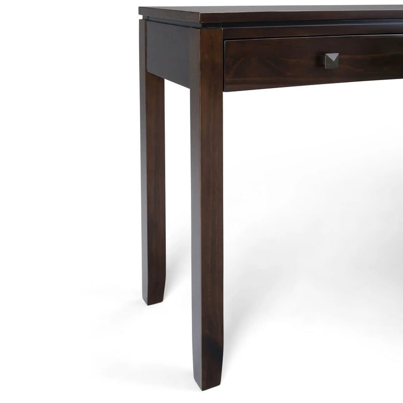Cosmopolitan - Wide Console Sofa Table - Mahogany Brown by HouseOfZazla