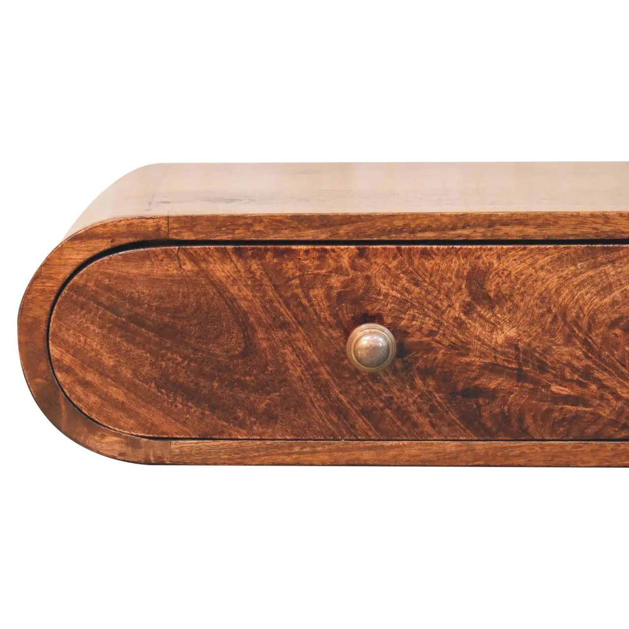 Solid Wood Wall-Mounted California Console Table by HouseOfZazla