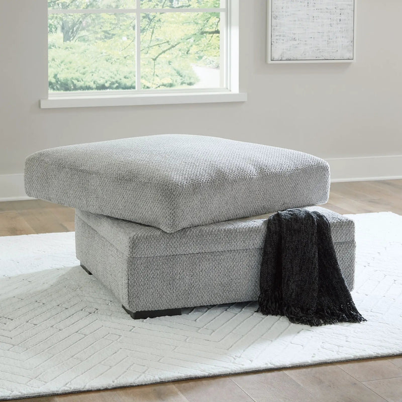 Casselbury - Ottoman With Storage - Cement by Unique Piece Furniture