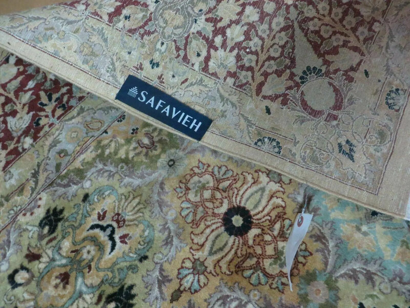 8' X 10' Safavieh Handmade Pakistan Oriental Floral Wool Rug Hand Knotted Organic by Jewel Rugs
