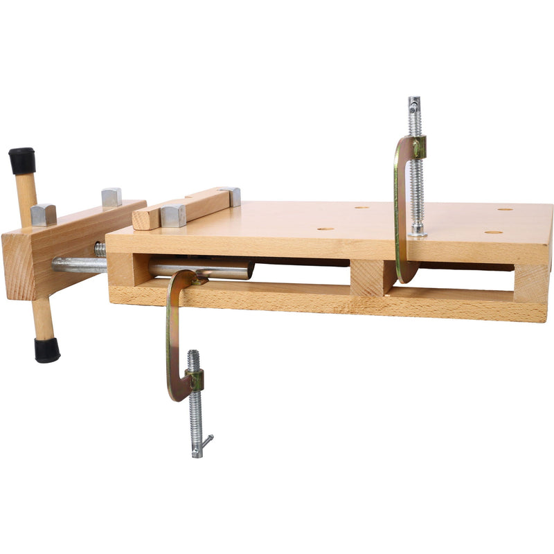 Portable Hardwood Workbench with Quick Release Handle - Natural, photo 11 of 17