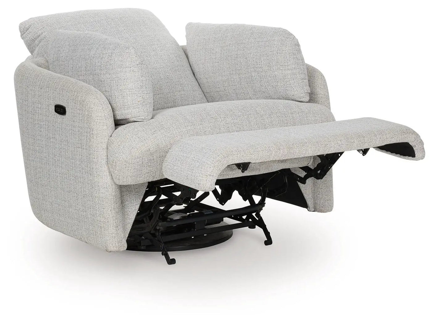 Alainmont Next-Gen Nuvella - Swivel Power Recliner by Unique Piece Furniture