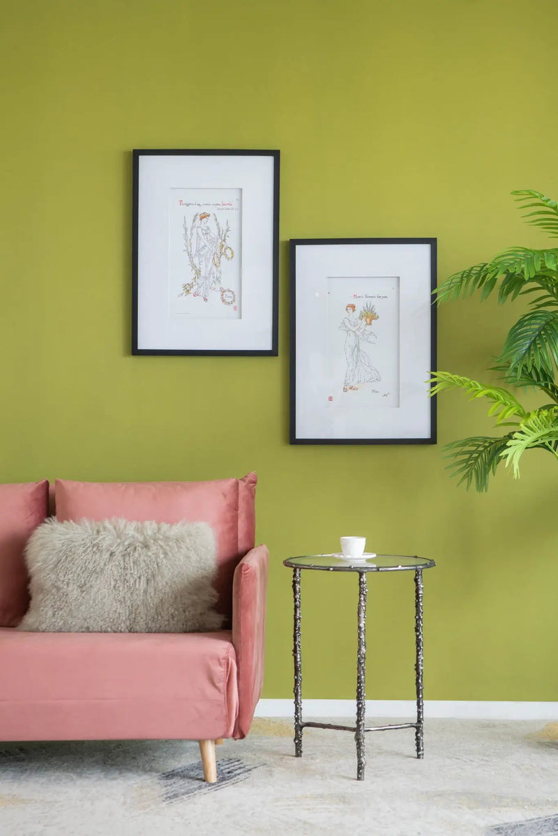 Wall Arts (Set of 2) - Black White by Unique Piece Furniture