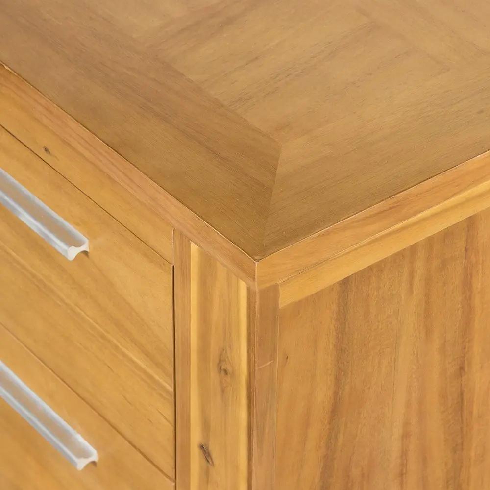Nightstand - Natural Wood / Brown by Unique Piece Furniture