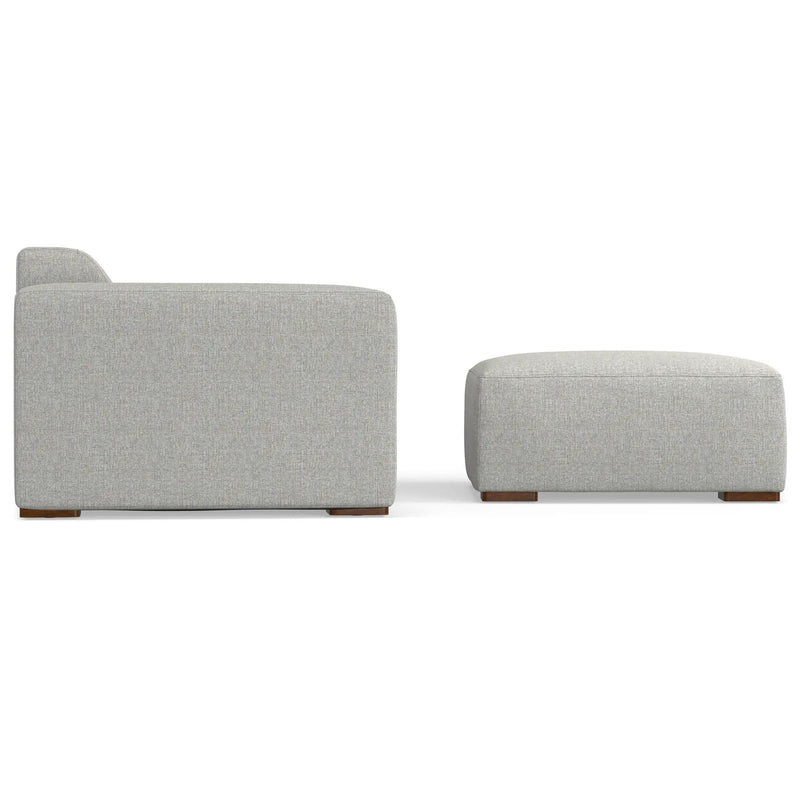 Rex - Handcrafted Sectional Sofa And Ottoman by Unique Piece Furniture