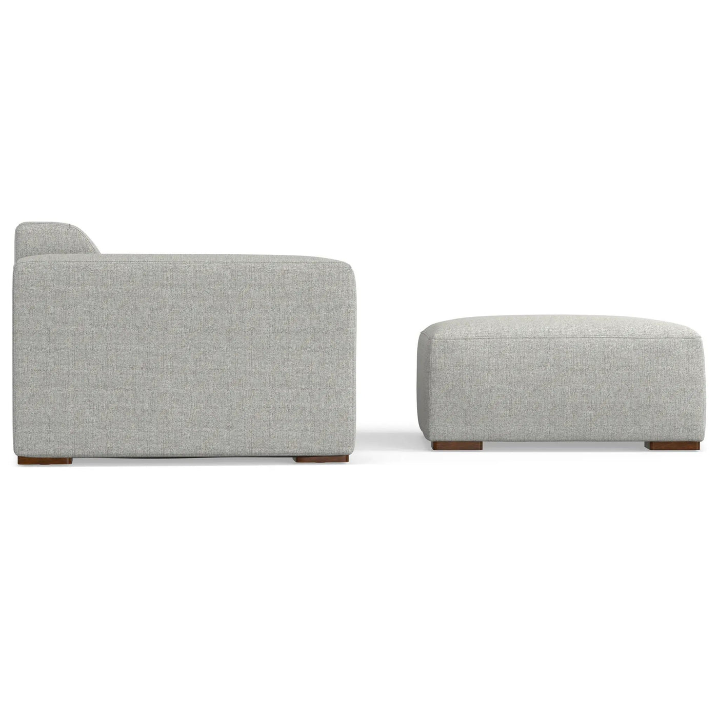 Rex - Handcrafted Sectional Sofa And Ottoman by HouseOfZazla