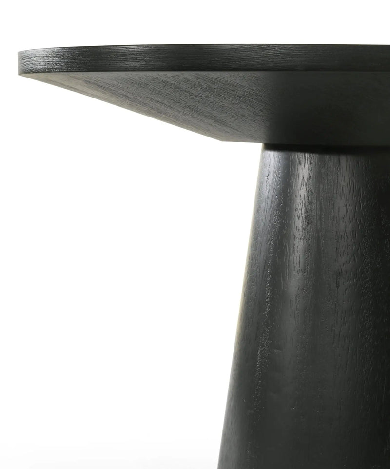 Jasper - 3 Piece Arm Chairs And Console Table (Set of 3) - Ebony Black by HouseOfZazla