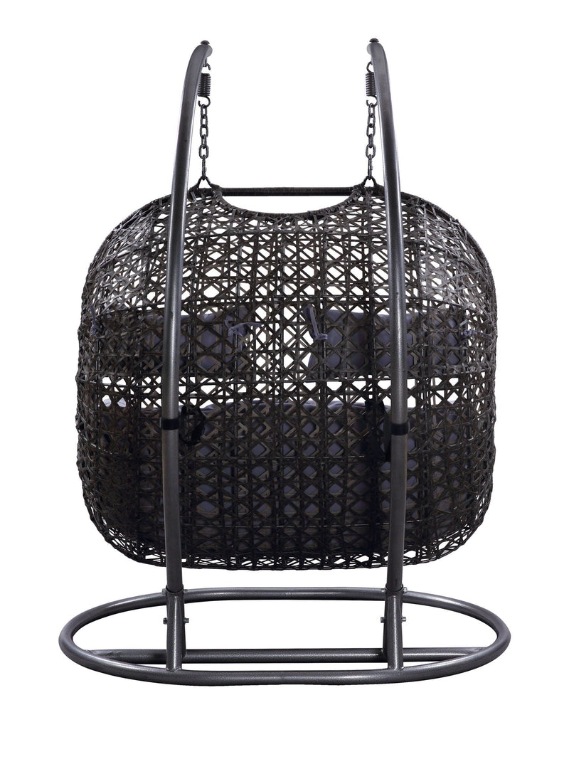 Vasant - Wicker Hanging Chair - Gray by HouseOfZazla