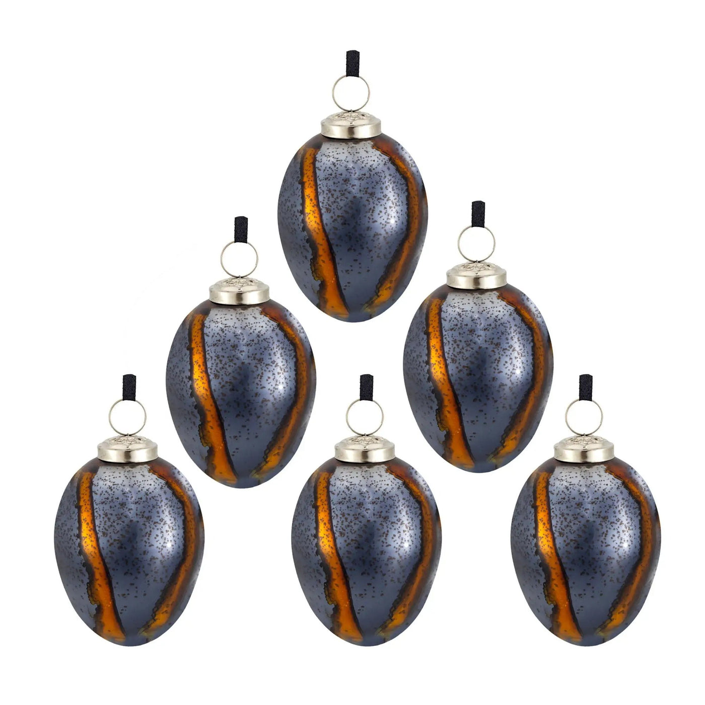Christmas Ball Ornaments, Decorative Hanging Ball Christmas Tree Ornaments, For Holiday Party Decorations (Set of 6) by HouseOfZazla