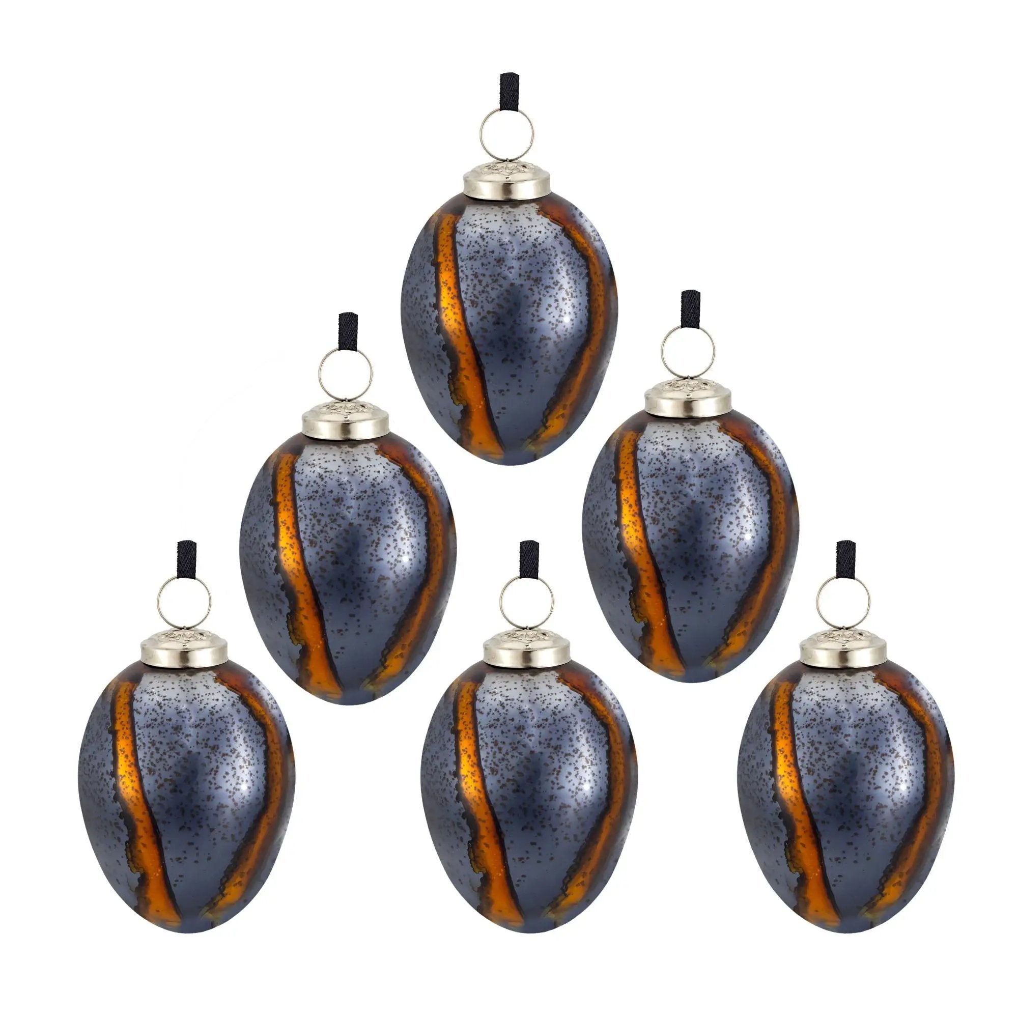 Christmas Ball Ornaments, Decorative Hanging Ball Christmas Tree Ornaments, For Holiday Party Decorations (Set of 6) by HouseOfZazla
